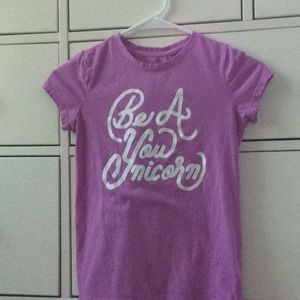 Shirt that says be a unicorn